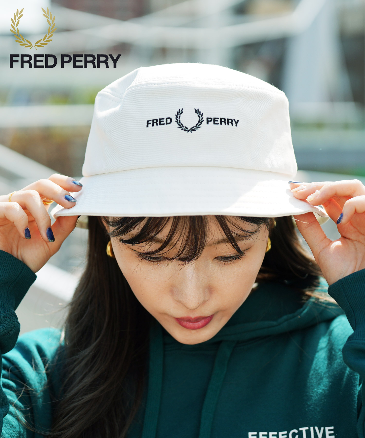フレッドペリー FRED PERRY バケットハット ユニセックス 帽子 コットン メンズ レディース おしゃれ かわいい ブランド ロゴ プレゼント  ギフト