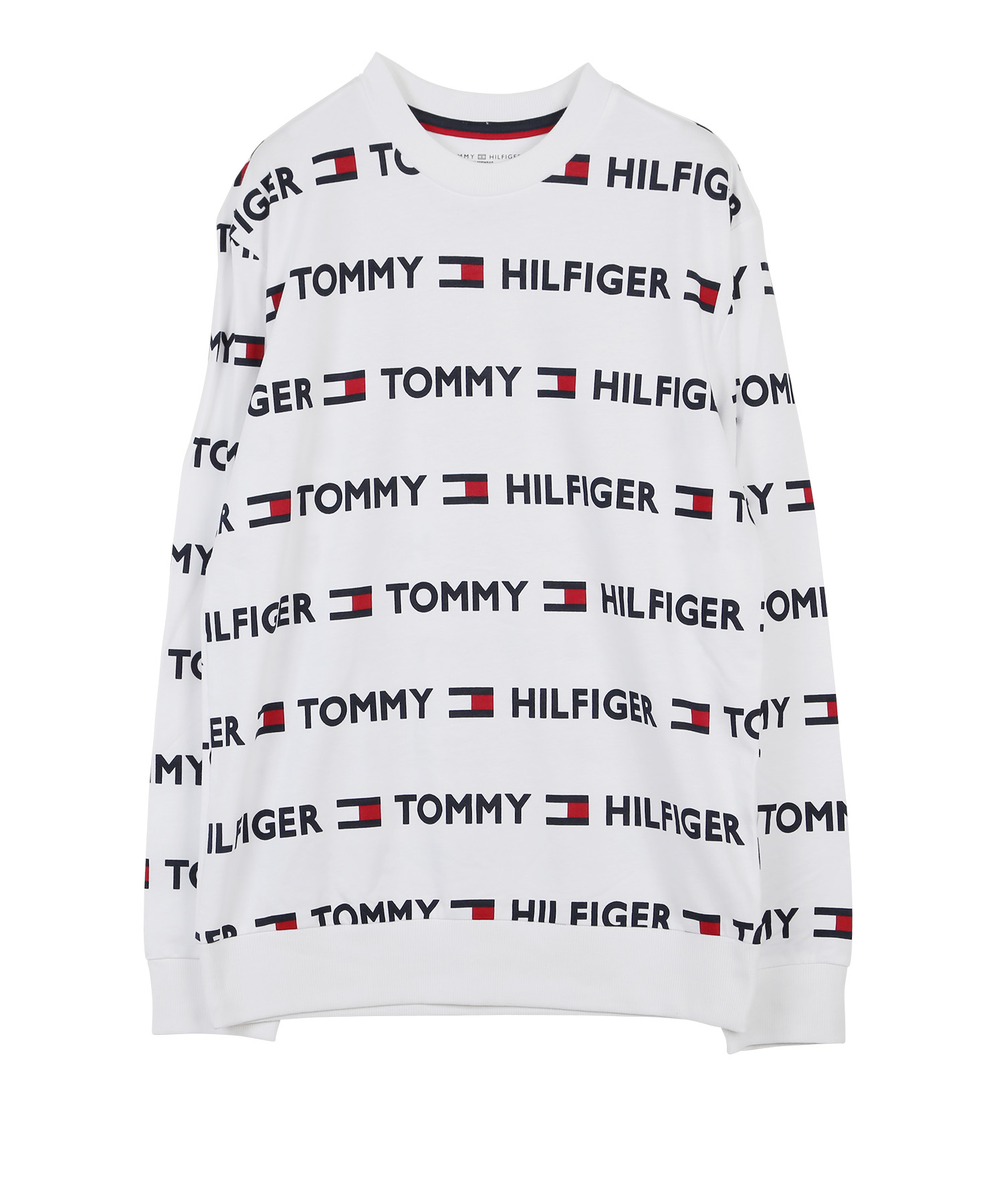 トミー ヒルフィガー TOMMY HILFIGER スウェット メンズ プルオーバー コットン100% 綿 ユニセックス ルームウェア ブランド ロゴ  プレゼント ギフト
