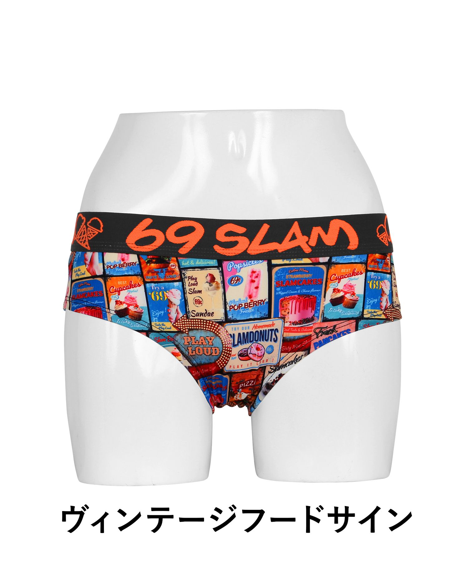 69slam ロックスラム レディース ショーツ 下着 ボクサーパンツ M-13 ロックスラム 69SLAM ボクサーショーツ レディース 速乾 女性