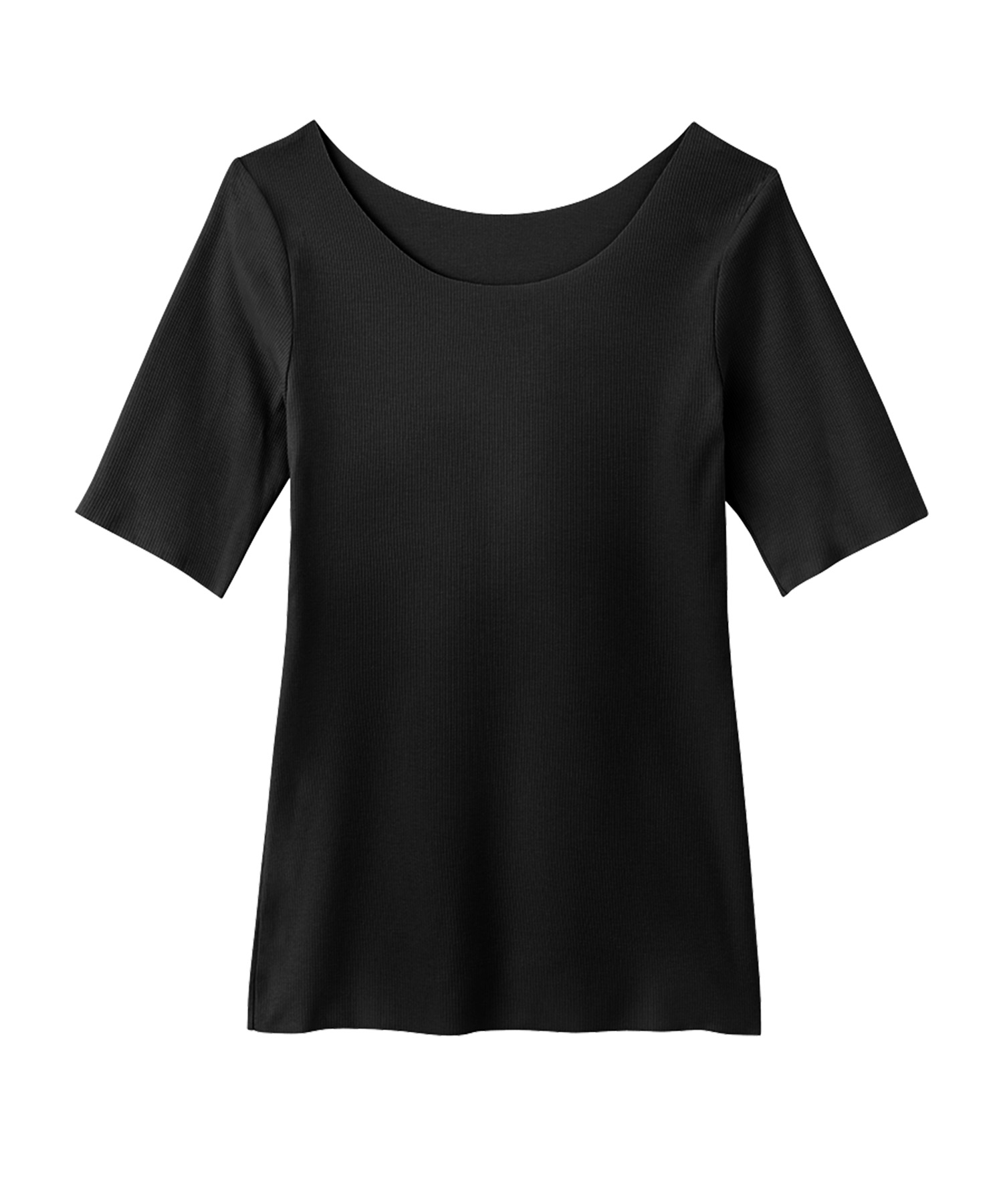 グンゼ GUNZE Tシャツ レディース 5分袖インナー カップ付き 女性 下着 肌着 KIREILABO キレイラボ メール便｜crazyferret｜02
