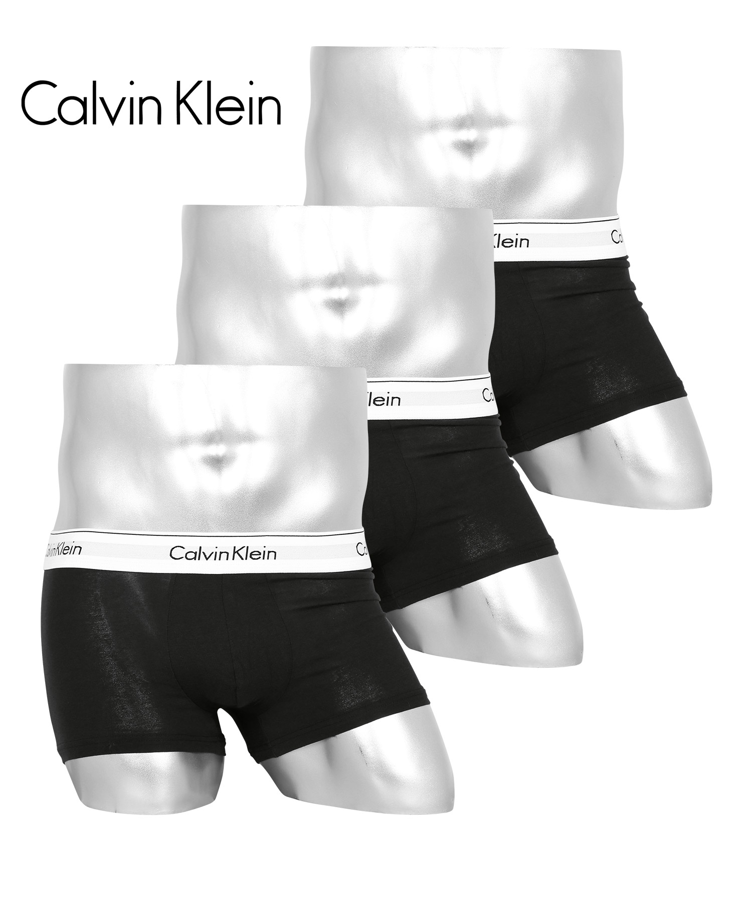 カルバンクライン ボクサーパンツ 3枚セット Calvin Klein メンズ 下着 アンダーウェア 紳士 綿  ブランド  父の日｜crazyferret｜02