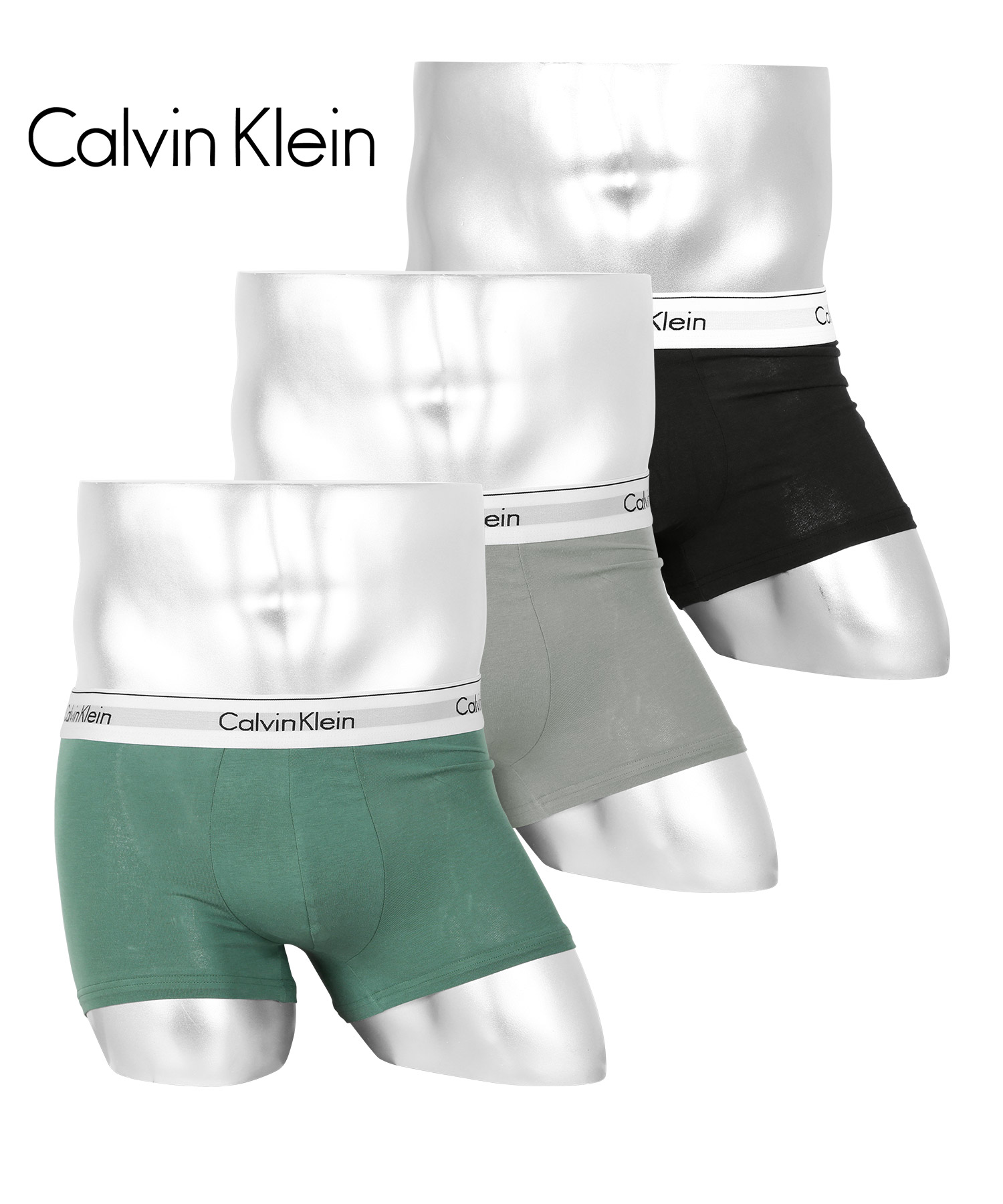カルバンクライン ボクサーパンツ 3枚セット Calvin Klein メンズ 下着 アンダーウェア 紳士 綿  ブランド  父の日｜crazyferret｜04