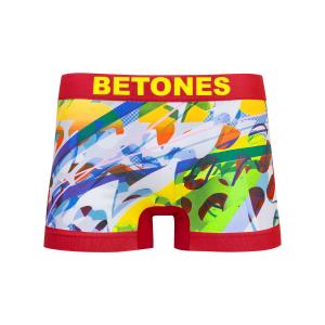 BETONES ビトーンズ ボクサーパンツ メンズ アンダーウェア ツルツル 速乾 立体成型 フリー...