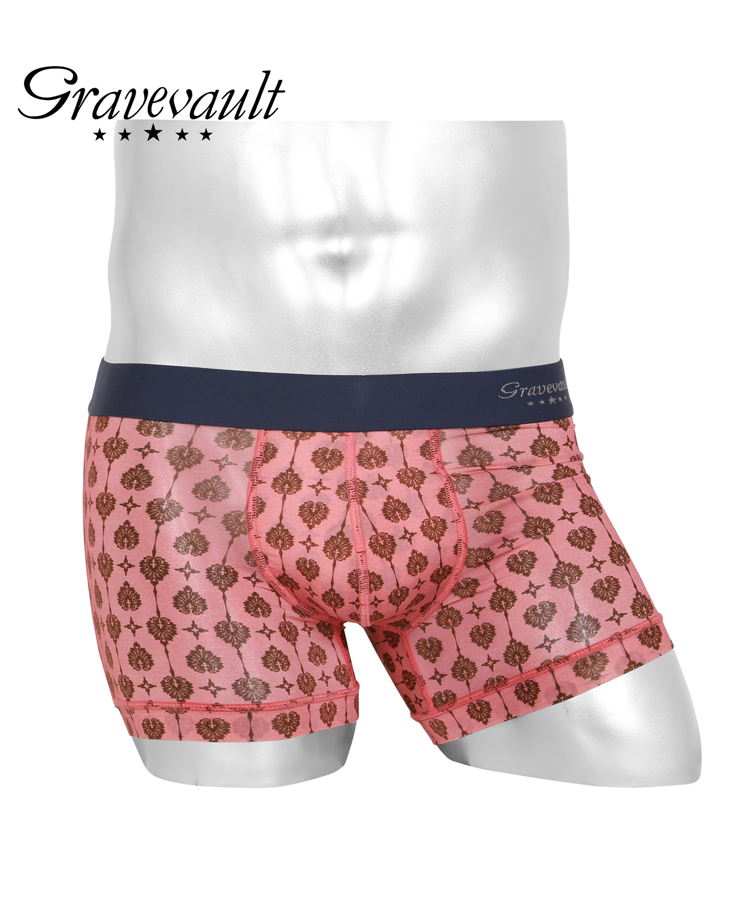 Mサイズ gravevalt グレイブボールト　ボクサーブリーフ　パンツ　4枚 Gravevault グレイブボールト ボクサーパンツ 父の日 プレゼント
