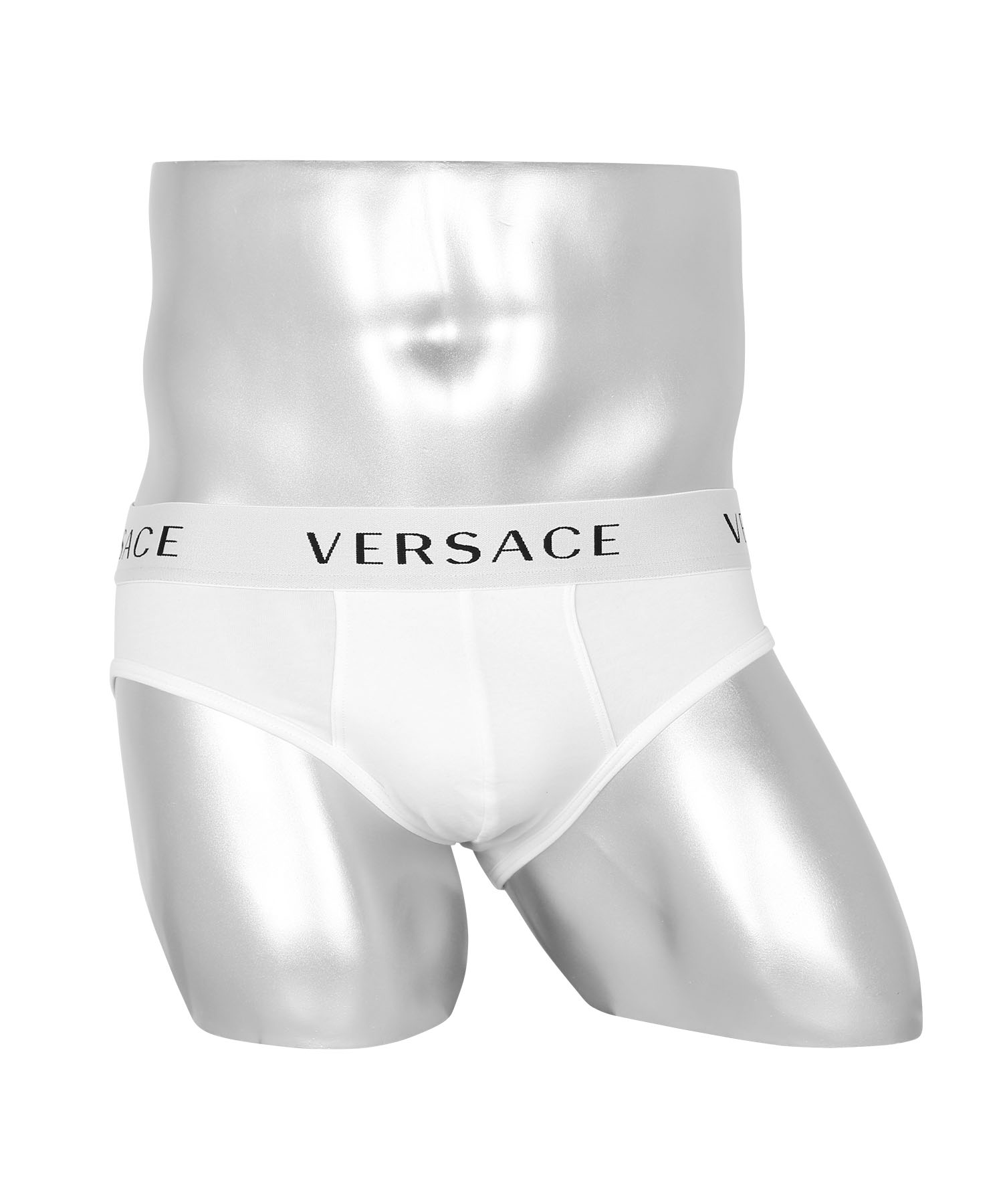 ヴェルサーチェ VERSACE ブリーフ メンズ アンダーウェア 男性 下着 綿混 コットン ベルサ...