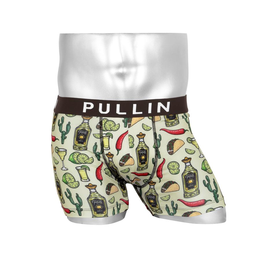プルイン PULLIN ボクサーパンツ メンズ アンダーウェア 男性 下着 ツルツル 速乾 おしゃれ かわいい プーリン ブランド フランス ロゴ プレゼント ギフト｜crazyferret｜02