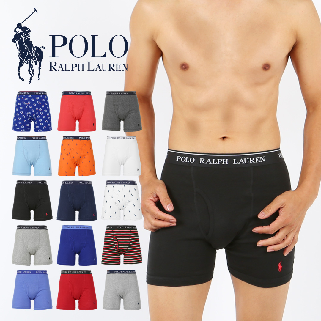 Classic Fit Cotton メンズ ロングボクサーパンツ