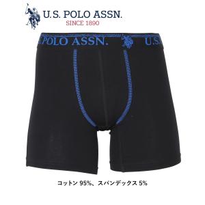 ユーエスポロアッスン U.S.POLO ASSN ロングボクサーパンツ メンズ アンダーウェア 男性...