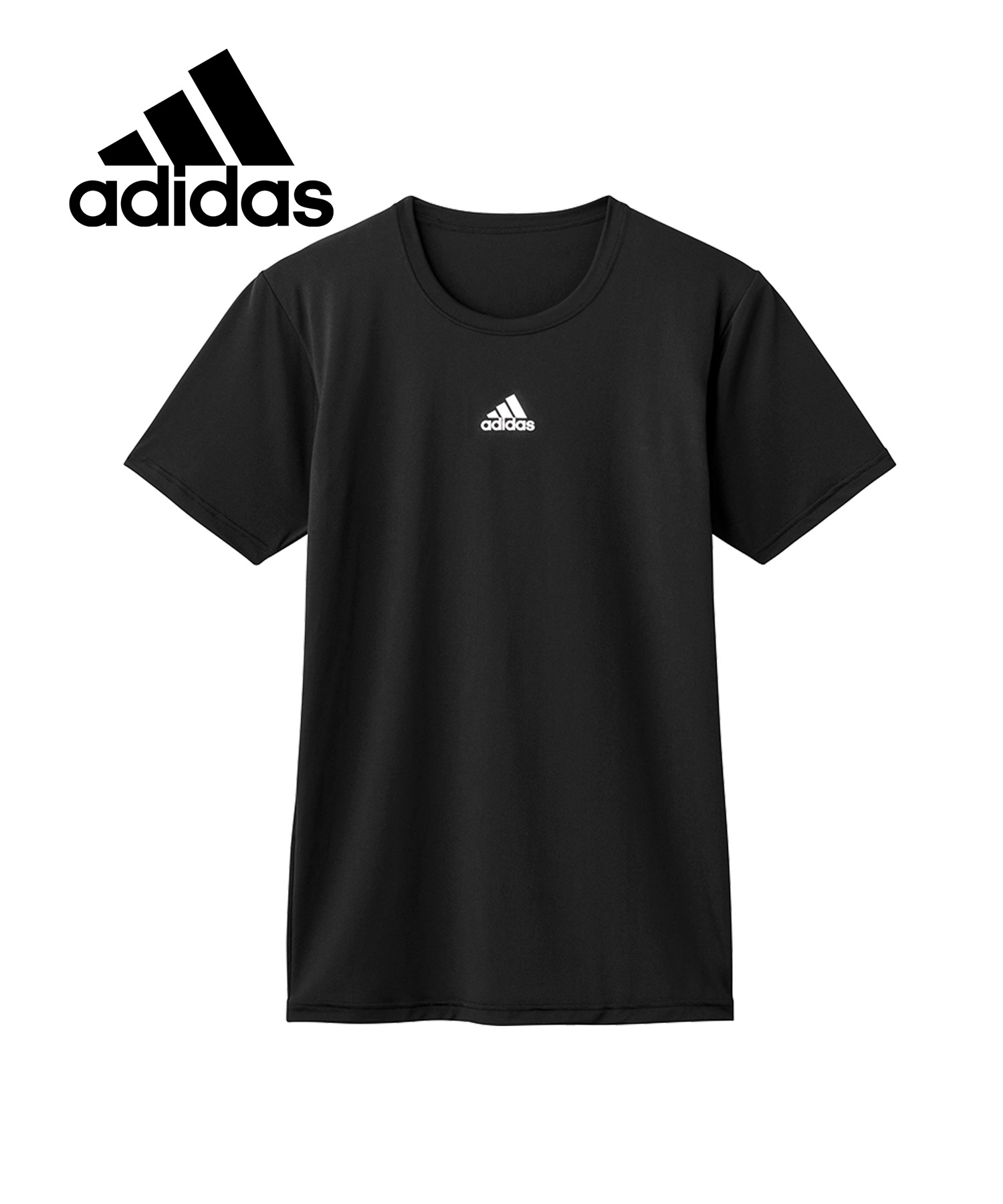 アディダス adidas Tシャツ メンズ 紳士 ジョギング ランナー トレーニング ジム 吸水速乾  ブランド メール便 父の日｜crazyferret｜02