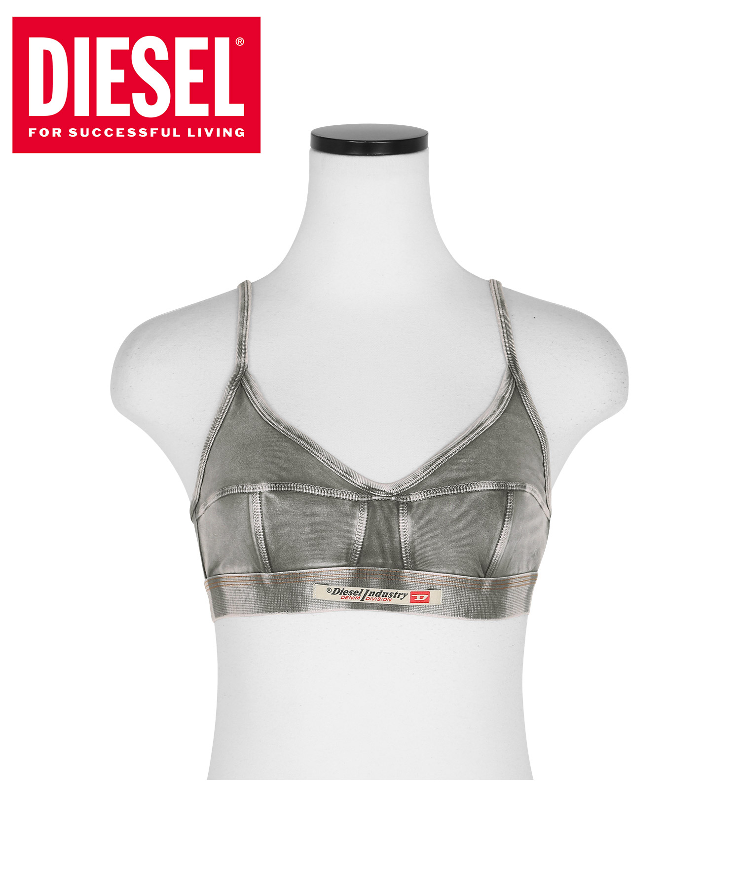 ディーゼル DIESEL スポーツブラ レディース アンダーウェア 女性 下着 ノンワイヤーブラ ブ...