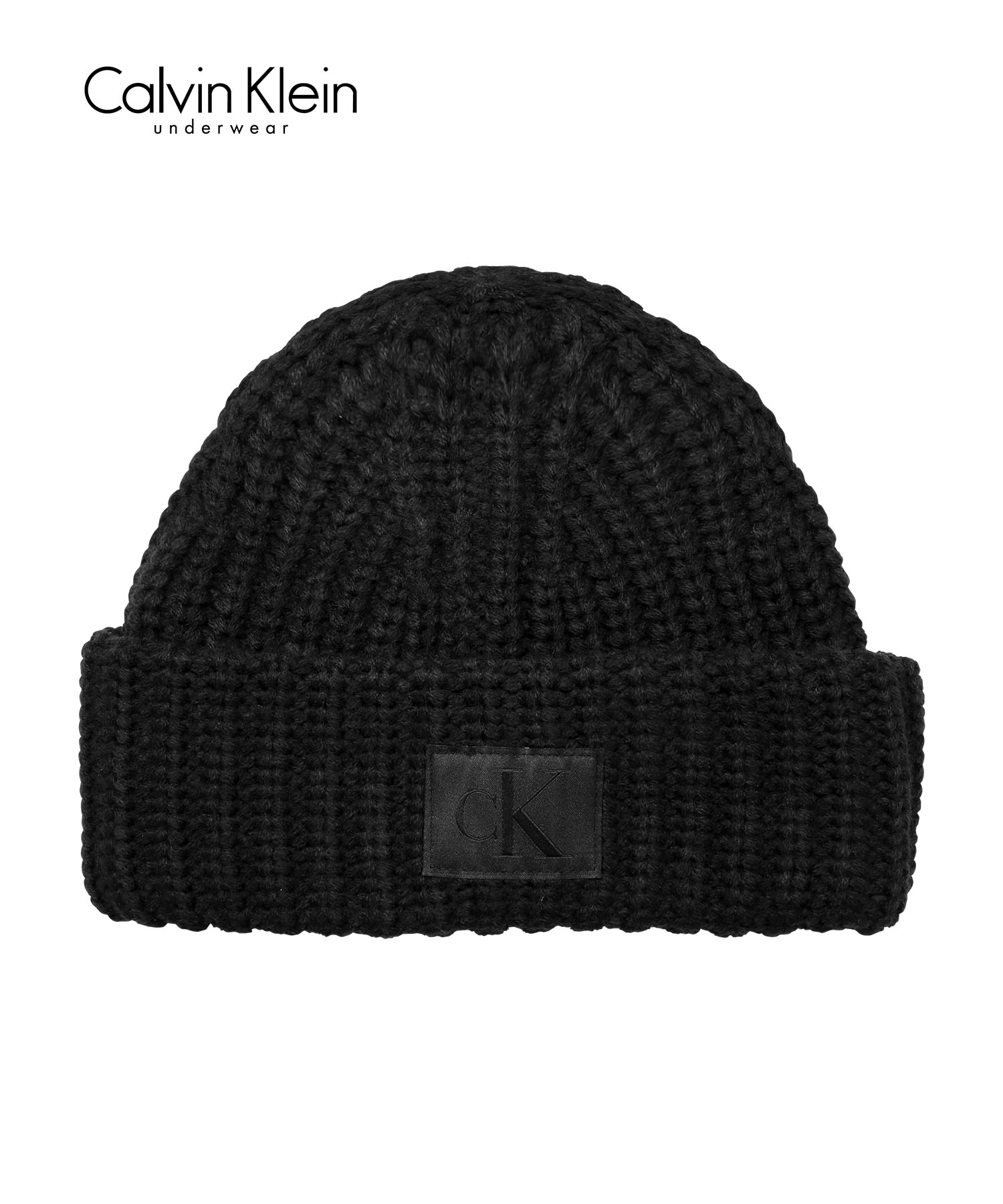 カルバンクライン Calvin Klein ニット帽 ユニセックス 帽子 ビーニー ニットキャップ ワッチ CK ロゴ 高級 ハイブランド