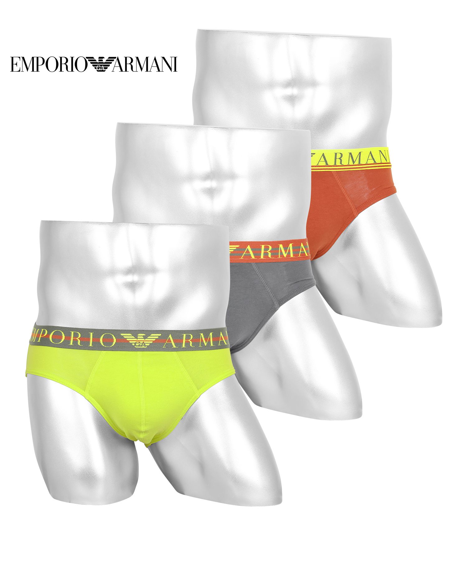 エンポリオ アルマーニ EMPORIO ARMANI ブリーフ 3枚セット メンズ アンダーウェア ...