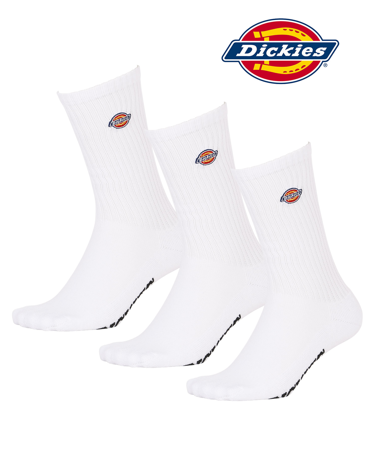 Dickies 靴下 3足セット レディース ソックス ディッキーズ