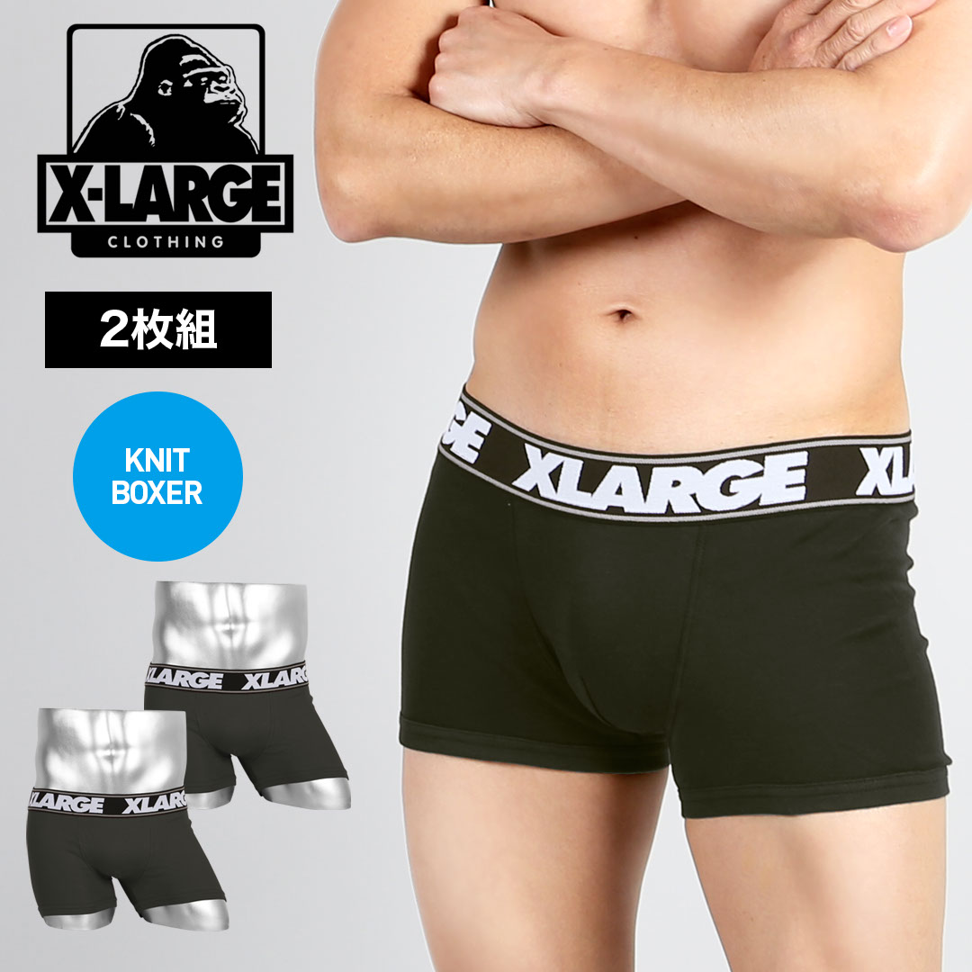 XLARGE（エクストラ ラージ） ボクサーパンツ メンズ X-LARGE 2枚