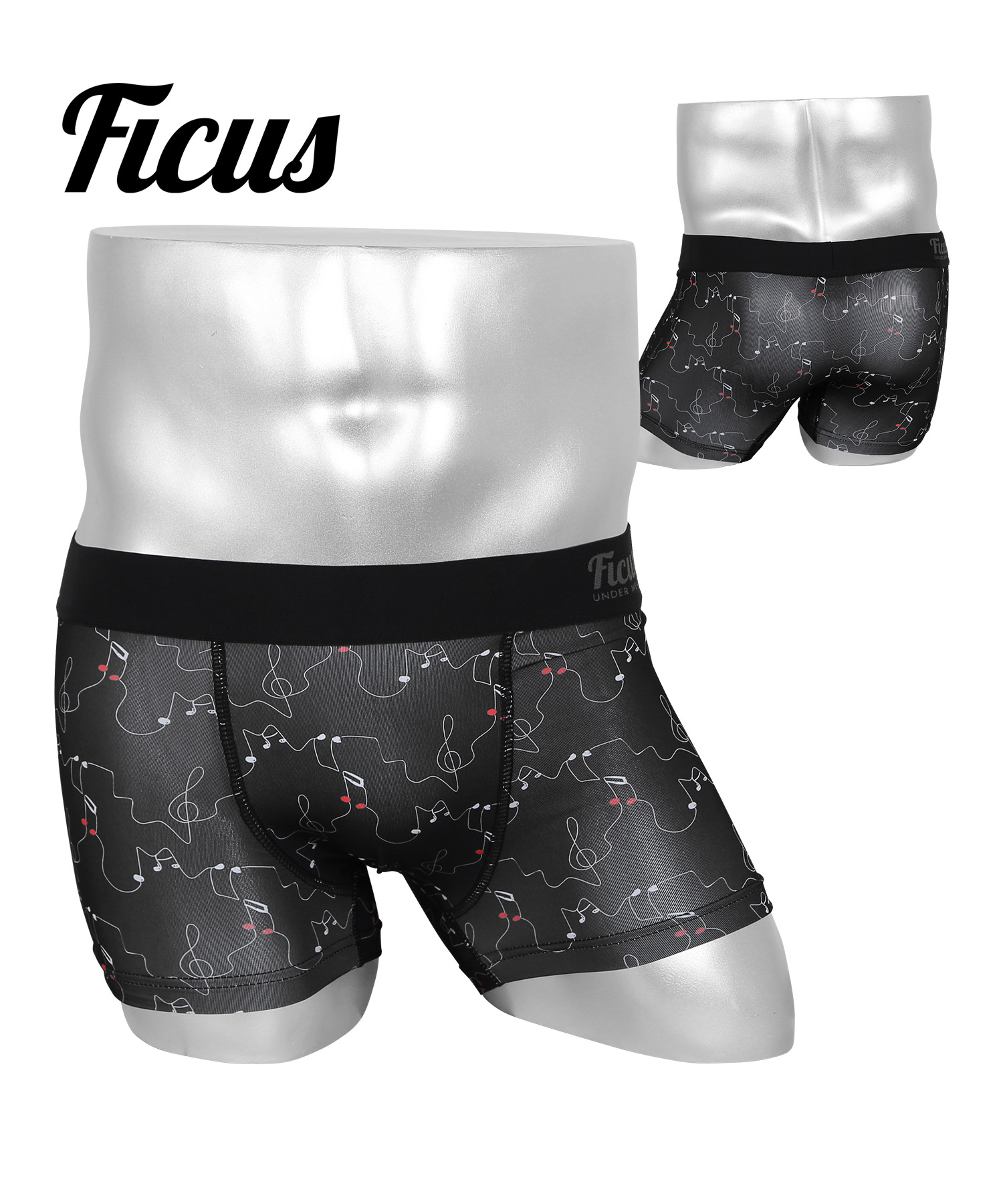 FICUS ボクサーパンツ フィークス メンズ 下着 紳士 速乾 当店