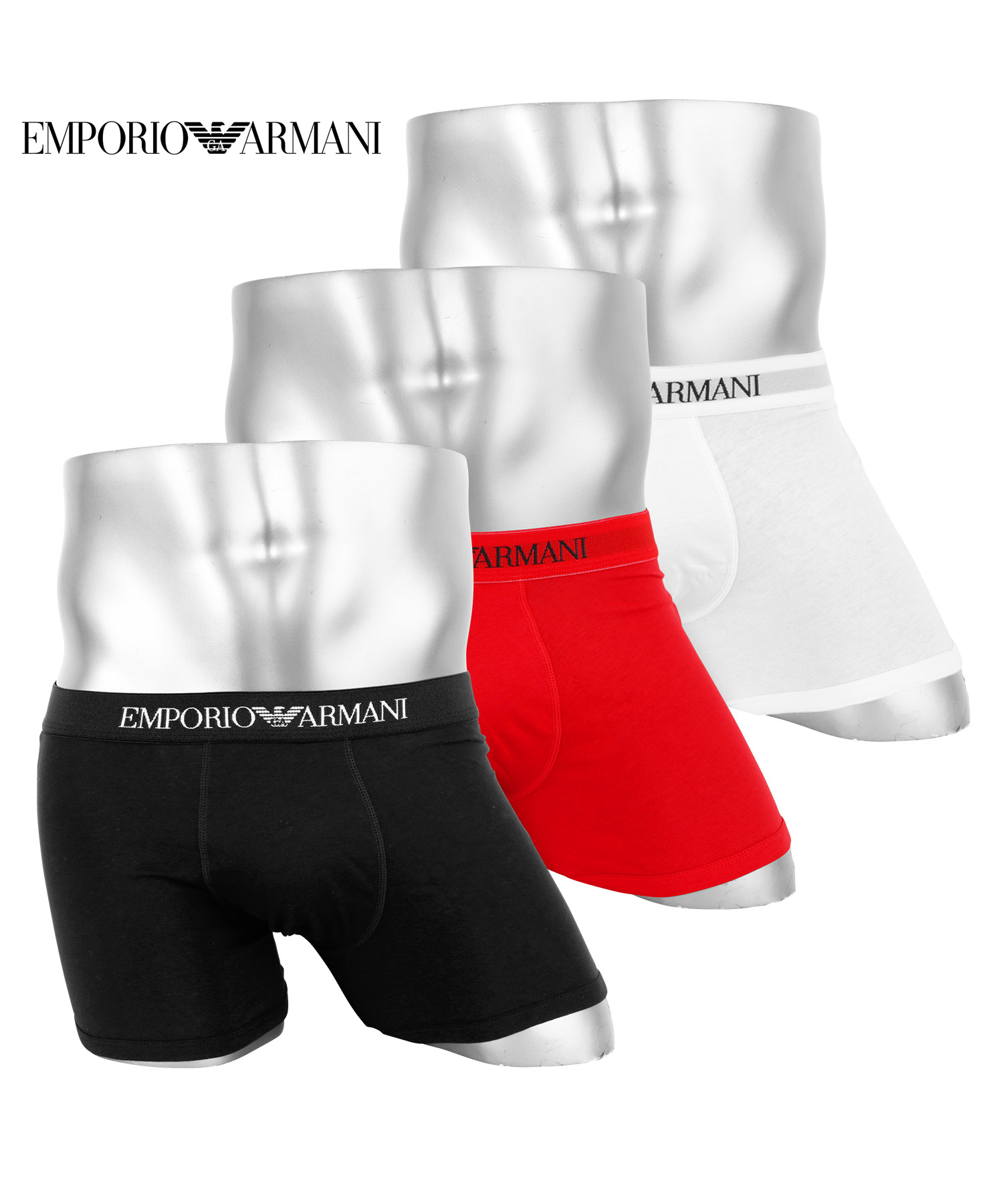 EMPORIO ARMANI エンポリオ アルマーニ 3枚セット ボクサーパンツ