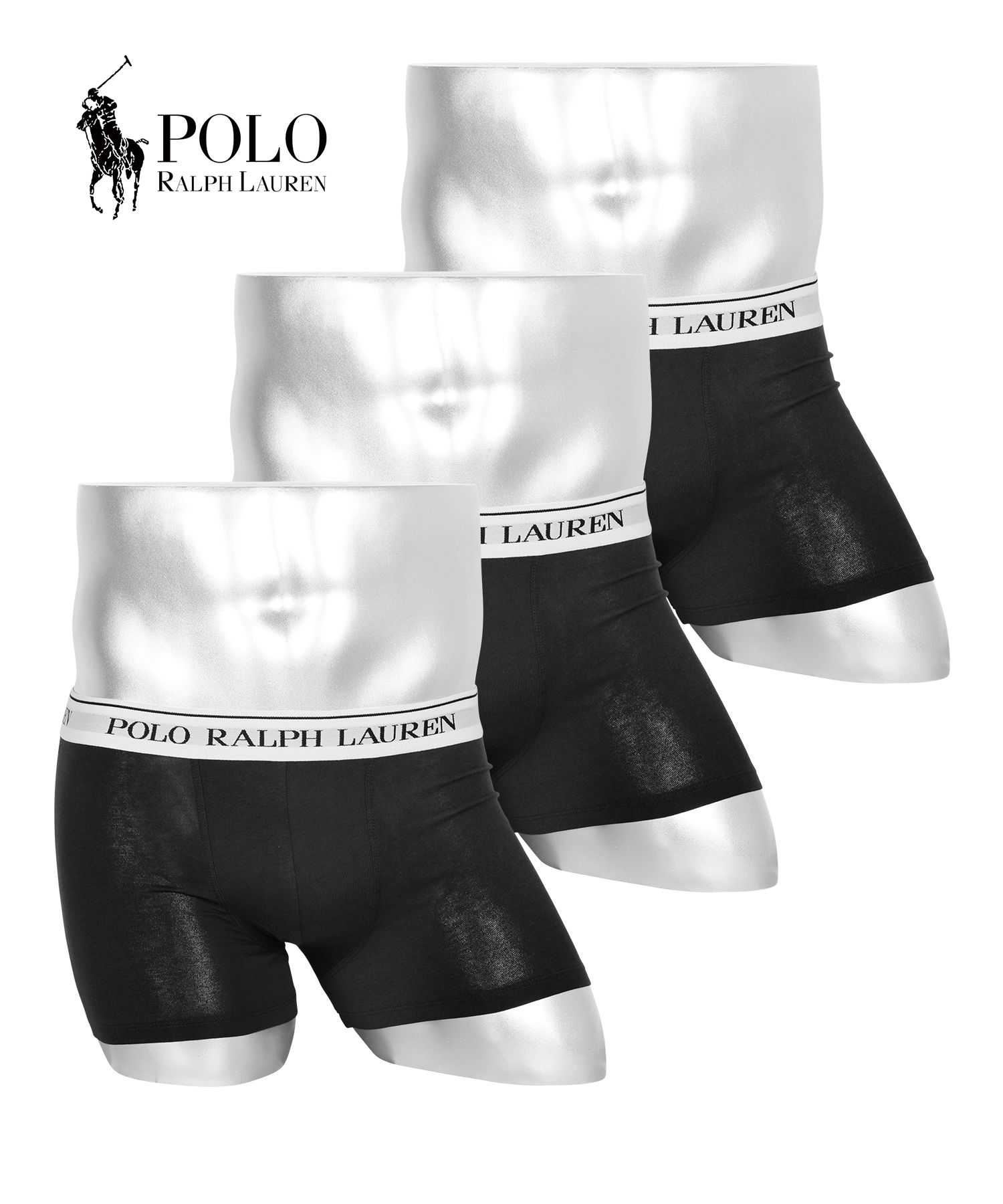 POLO RALPH LAUREN ボクサーパンツ メンズ 3枚セット ポロ