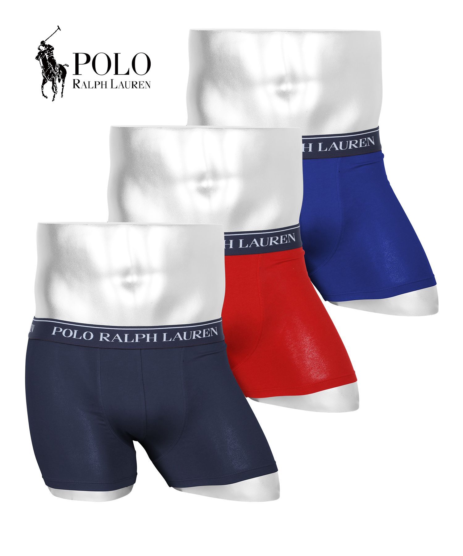 POLO RALPH LAUREN ボクサーパンツ メンズ 3枚セット ポロ