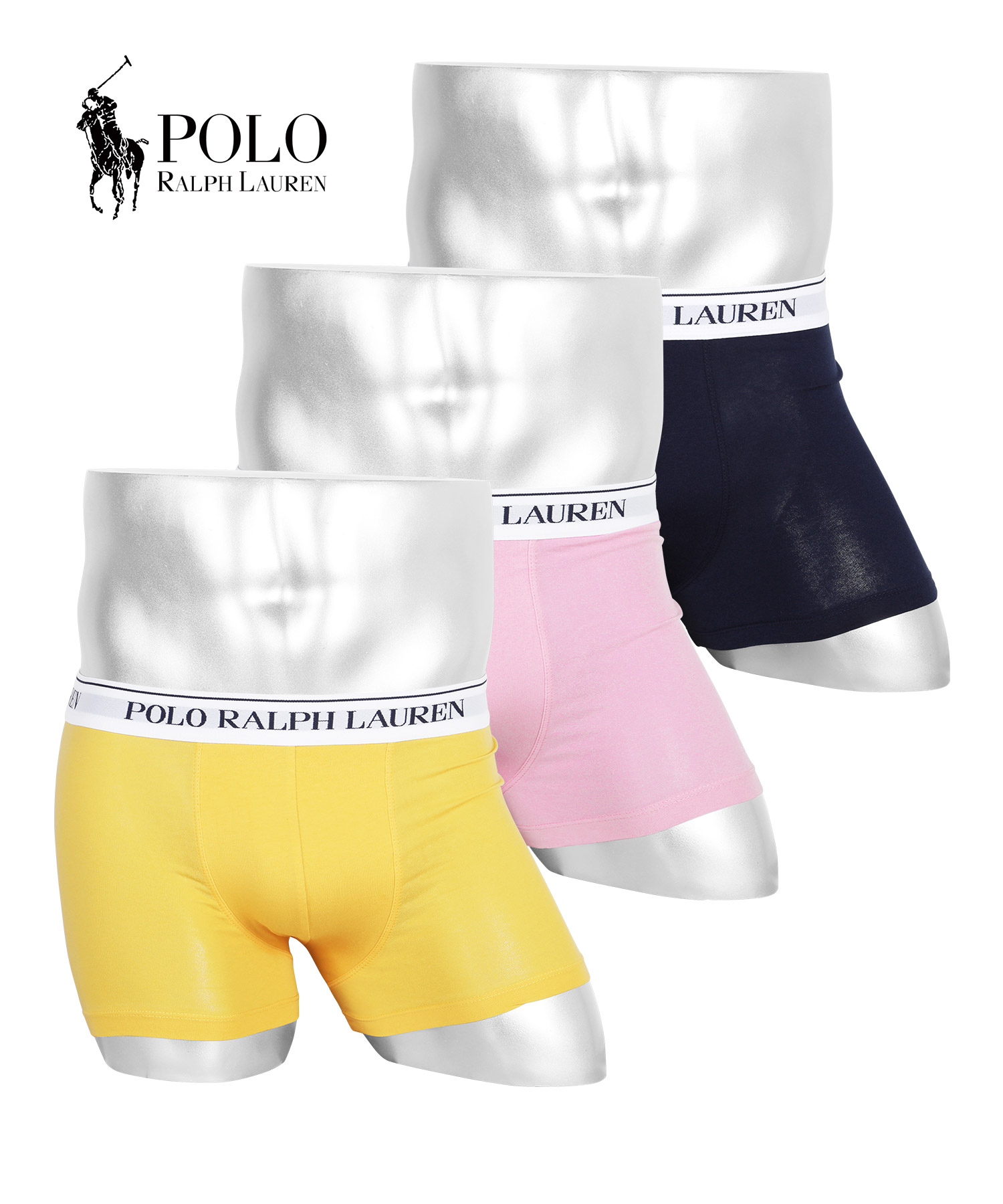 新品 ポロ ラルフローレン メンズ ボクサーパンツ M 3枚セット POLO RALPH LAUREN ラルフローレン ボクサーパンツ メンズ 3枚