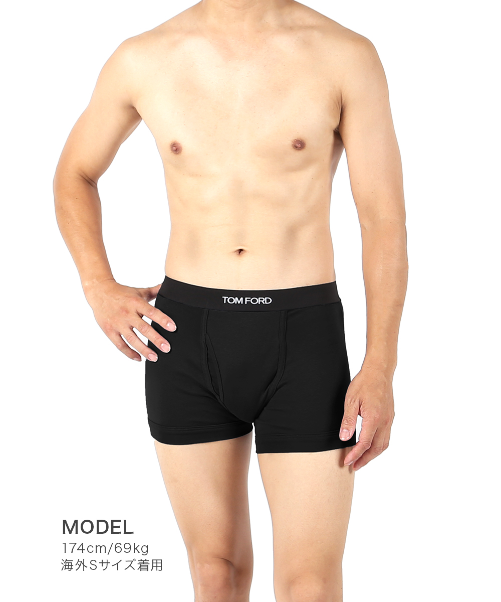 ★大人気★TOM FORD ブラック ボクサーパンツ TOM FORD トムフォード ボクサーパンツ メンズ 下着 紳士 綿 綿