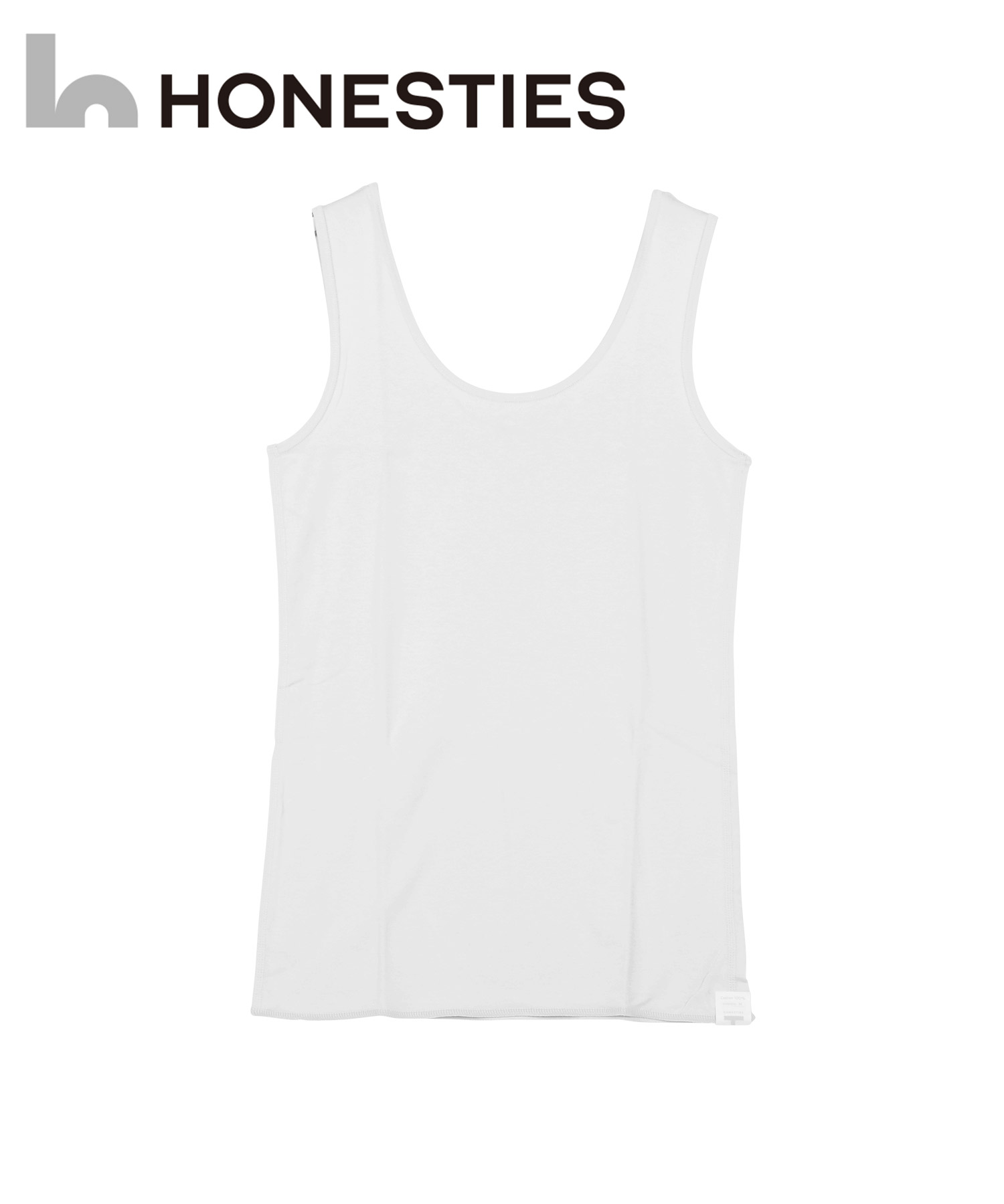 HONESTIES タンクトップ レディース 肌着 オネスティーズ 前後