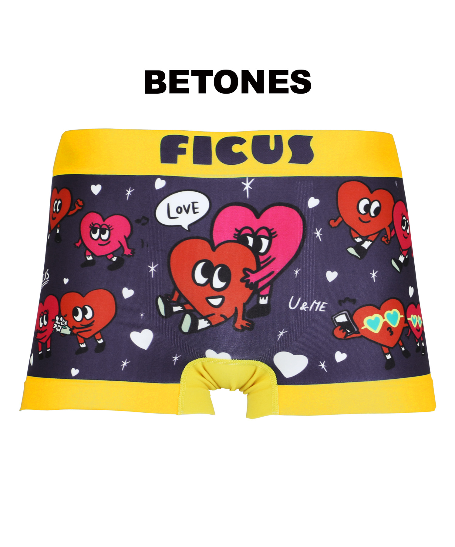 ボクサーパンツ メンズ ビトーンズ BETONES 下着 紳士 当店限定 FICUS コラボ フリー...