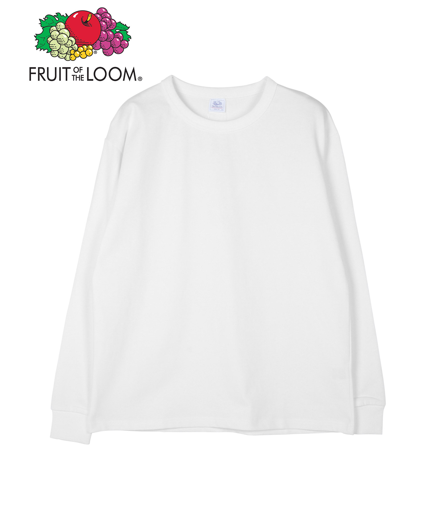 Wicked Weasel 長袖Tシャツ ホワイト FRUIT OF THE LOOM（フルーツオブザルーム） ロンT 長袖 Tシャツ