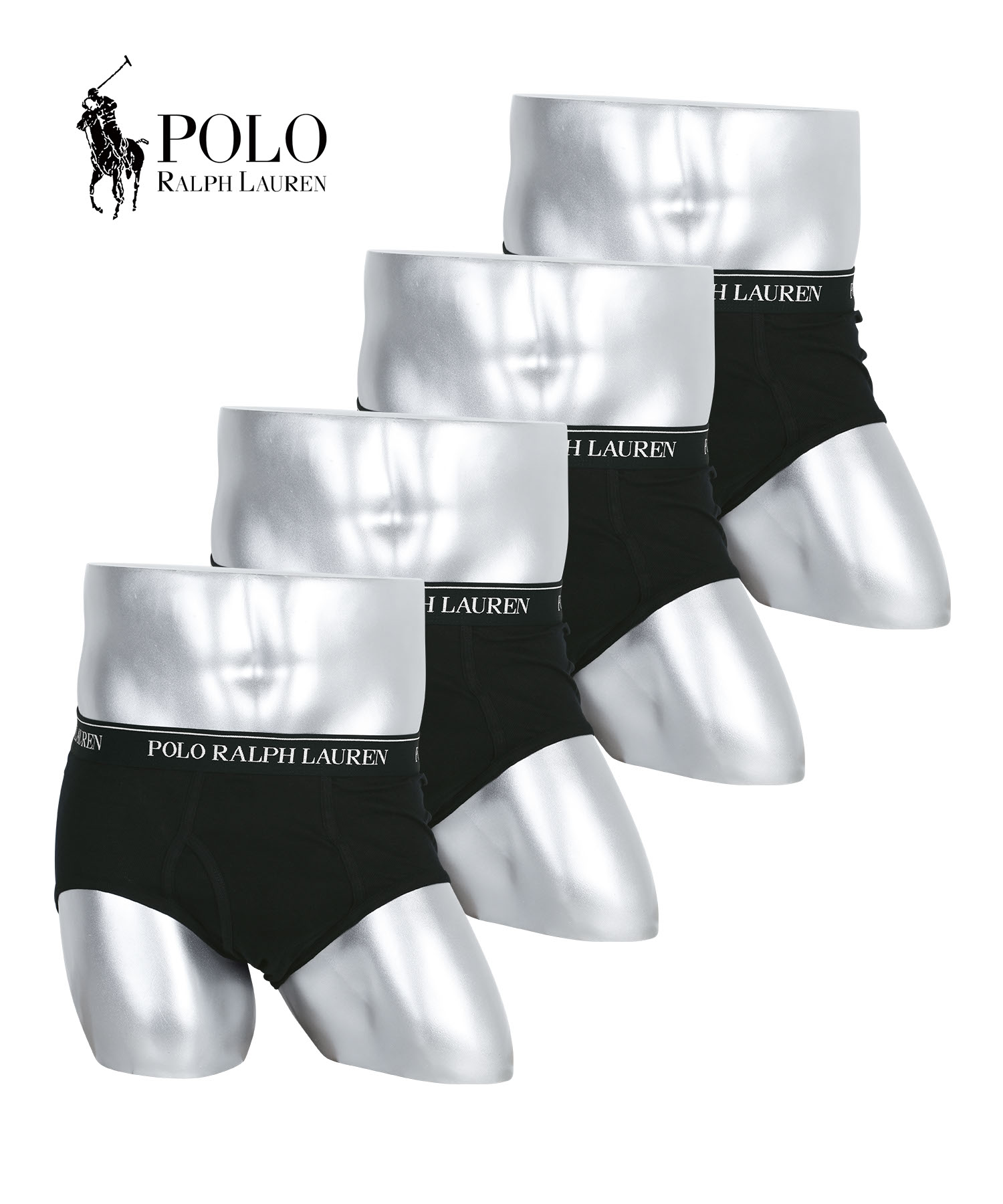6枚セット POLO RALPH LAUREN ロゴ 白ブリーフ 6枚セット POLO RALPH LAUREN ロゴ 白ブリーフ インナー・ルーム