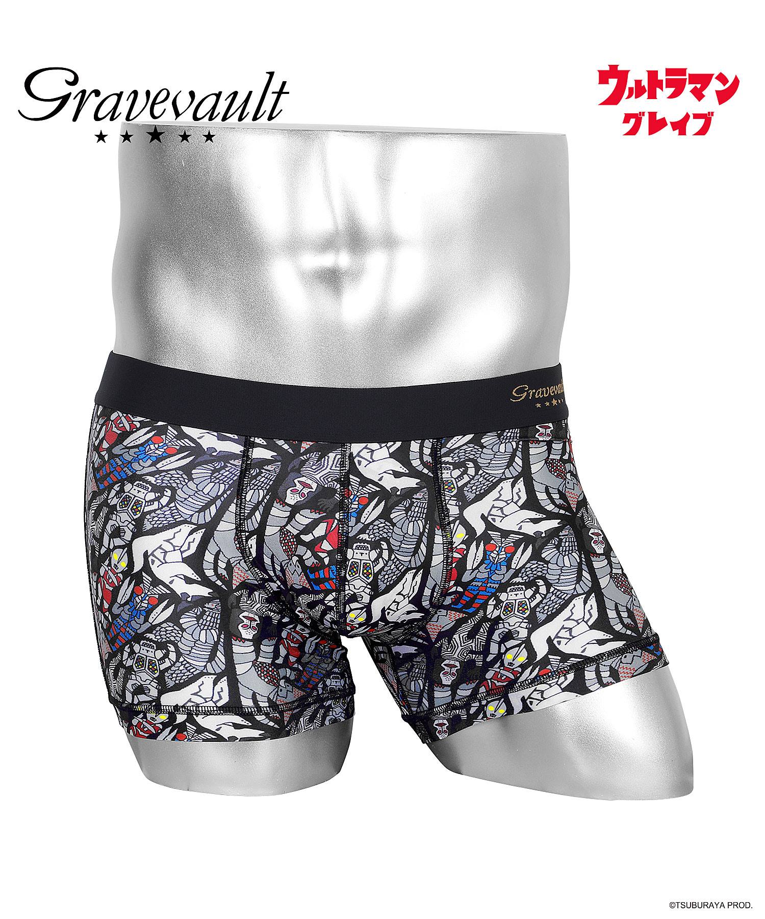 graveuault ボクサーパンツ Gravevault グレイブボールト ボクサーパンツ メンズ 男性下着