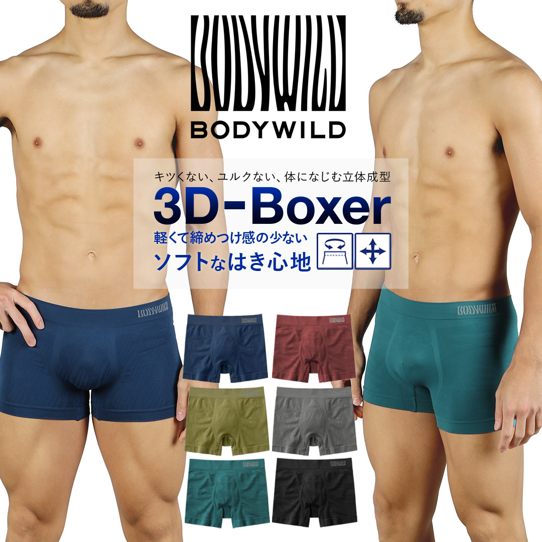 GUNZE ボディーワイルド グンゼ ボクサーパンツ メンズ 下着