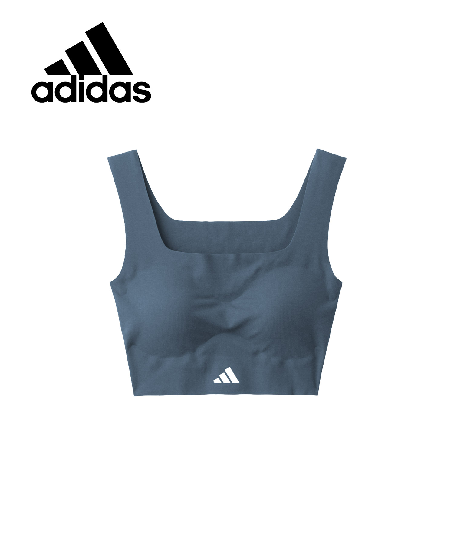 adidas（アディダス） 完全無縫製 クロップトップ レディース ブラ