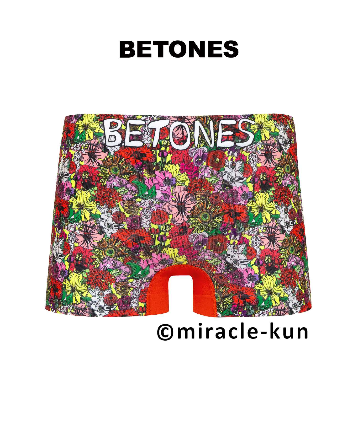 ビトーンズ BETONES ボクサーパンツ メンズ 下着 紳士 コラボ 伸縮 フリーサイズ タグレス...