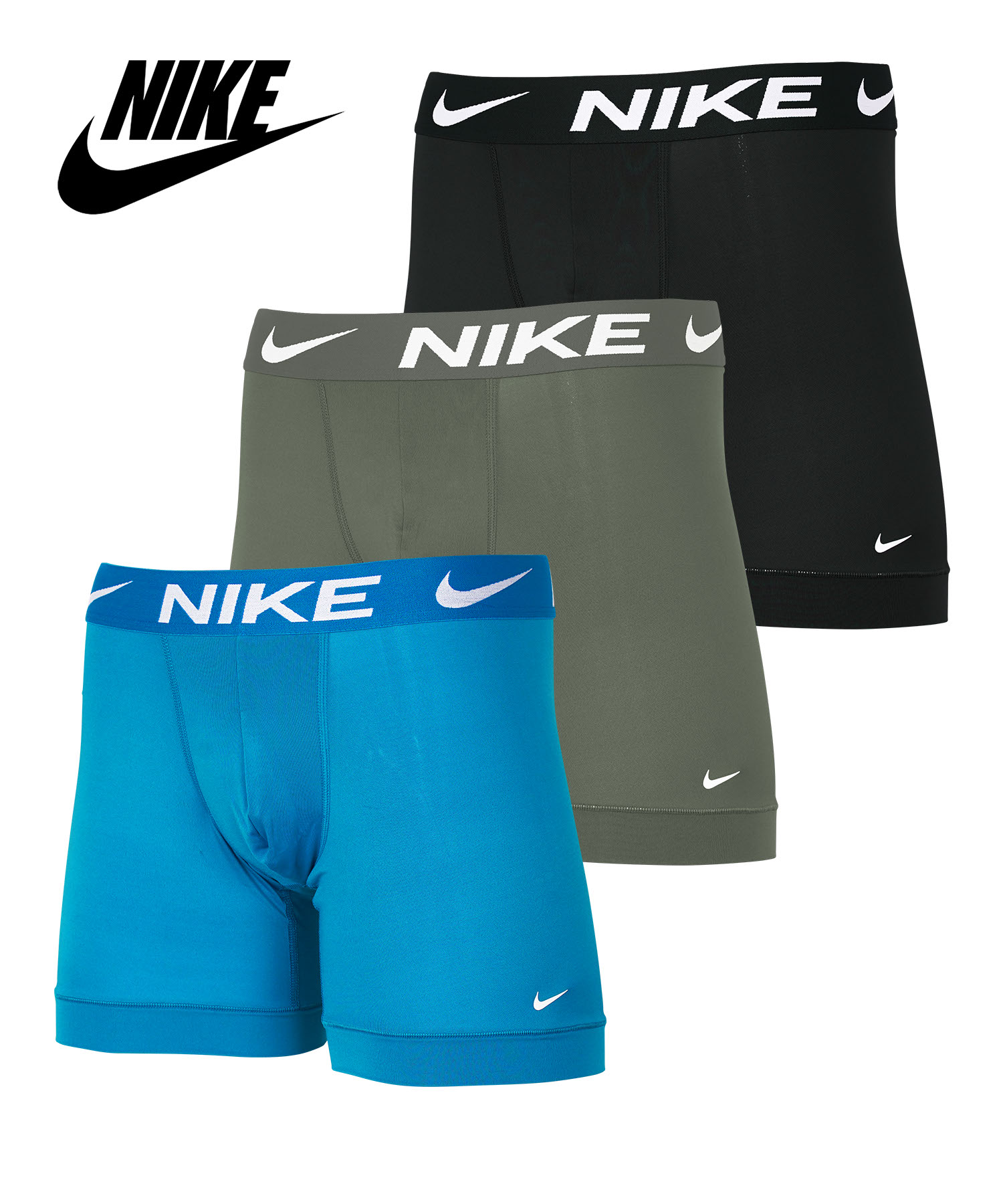 NIKE ワケあり ボクサーパンツ メンズ 3枚セット ナイキ ロング