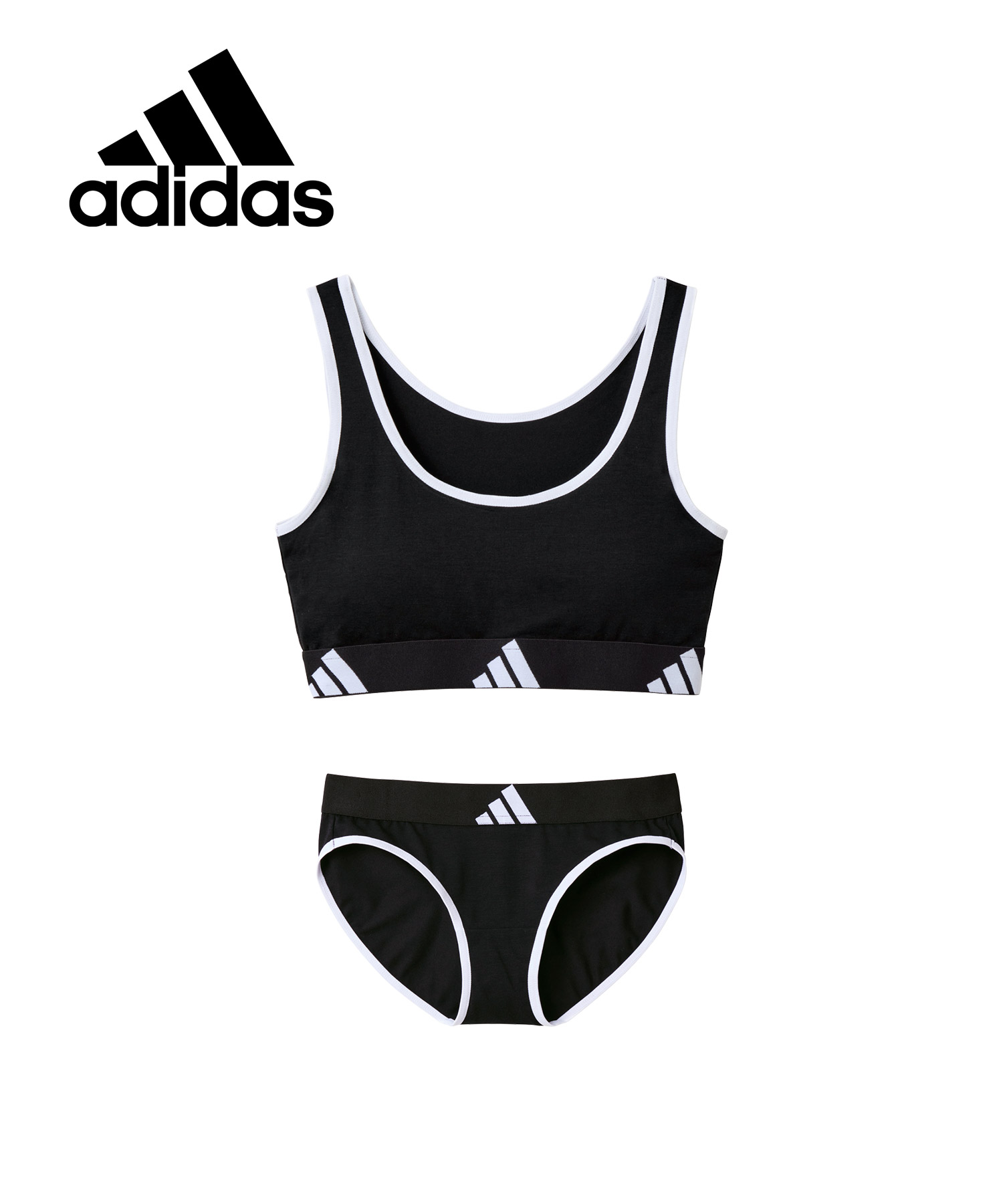 adidas ブラ＆ショーツセット｜下着、靴下、部屋着｜ファッション