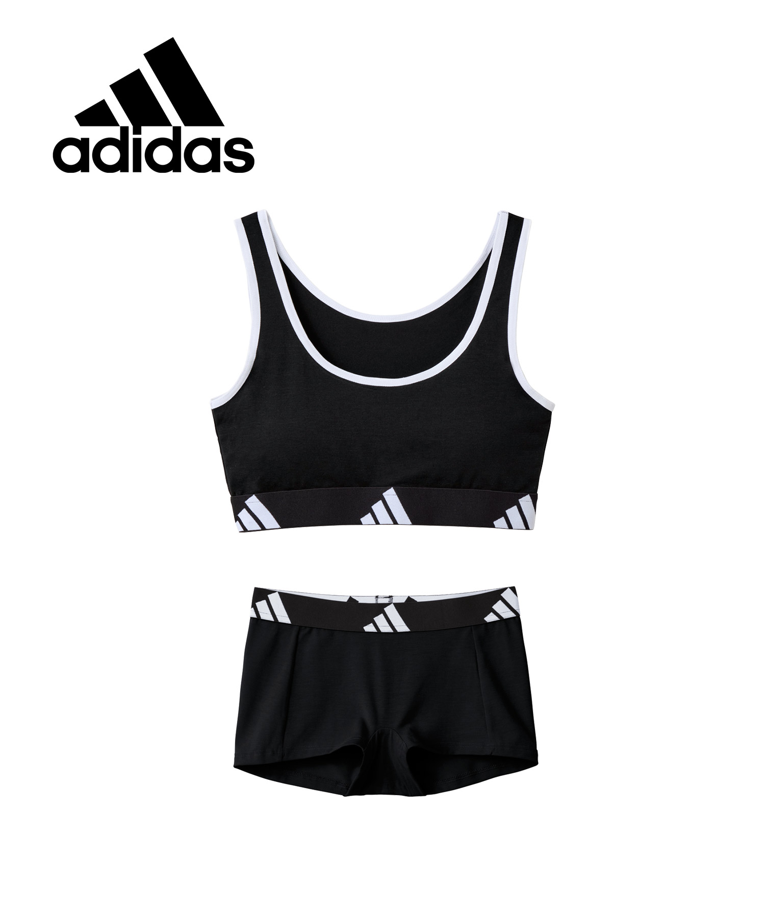 adidas ブラ＆ショーツセット｜下着、靴下、部屋着｜ファッション