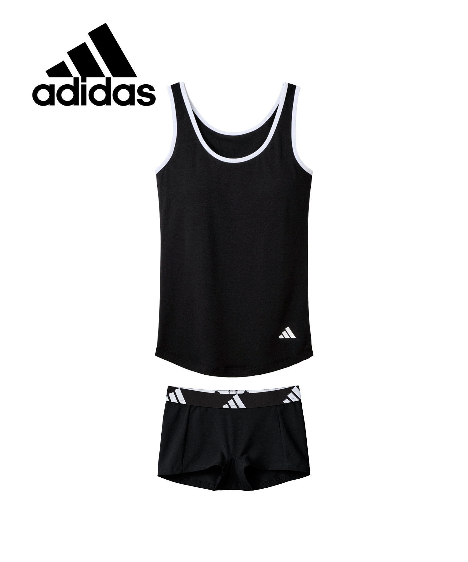 adidas ブラ＆ショーツセット｜下着、靴下、部屋着｜ファッション