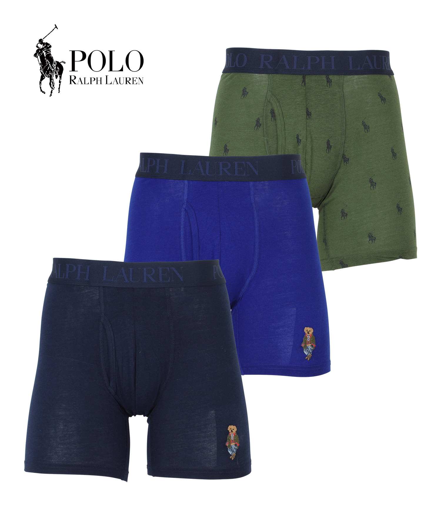 POLO RALPH LAUREN ポロ ラルフローレン ロング 3枚セット