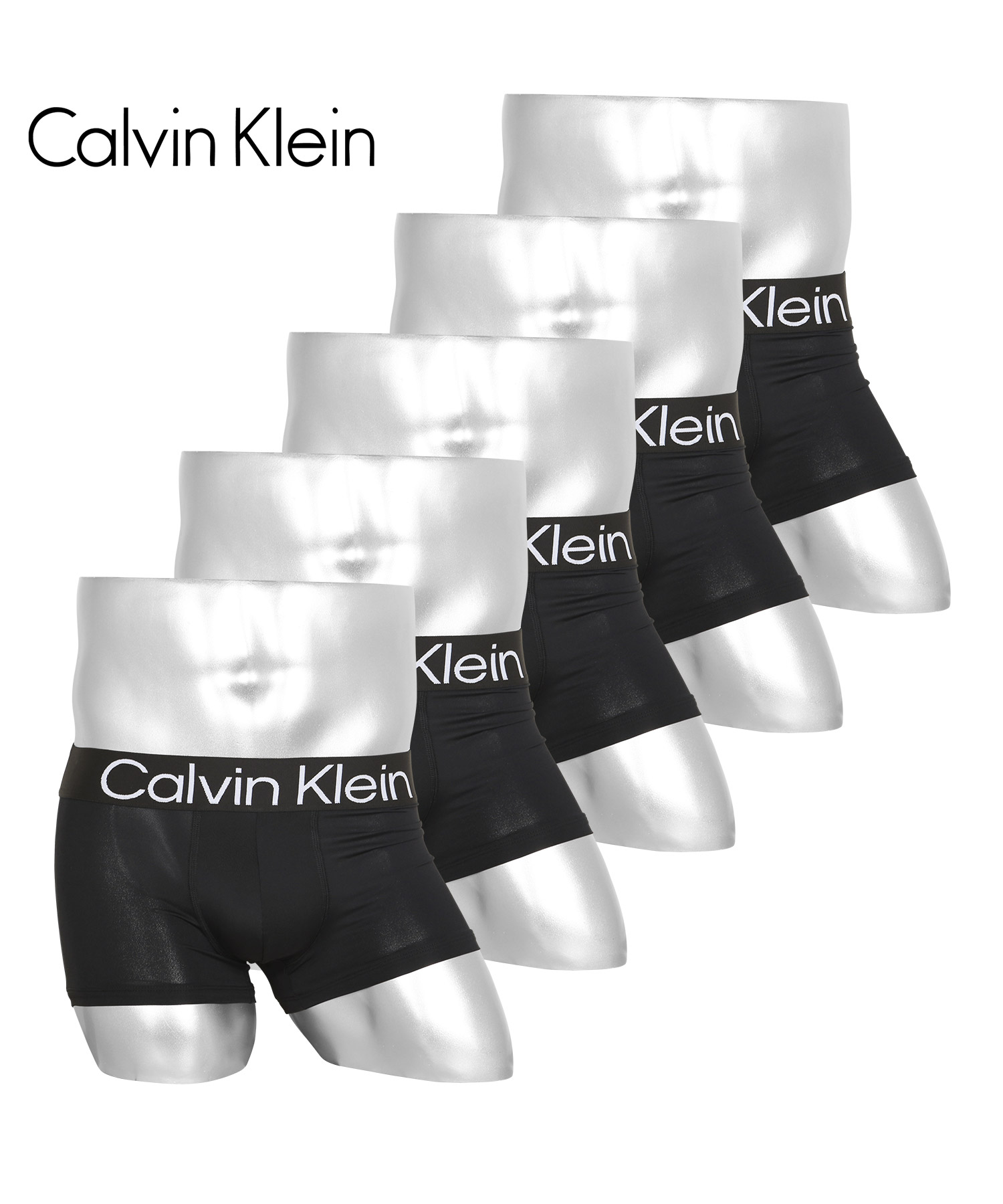 カルバン クライン メンズ ボクサーパンツ 5枚 M ロゴ Calvin Klein カルバンクライン ボクサーパンツ 5枚 セット