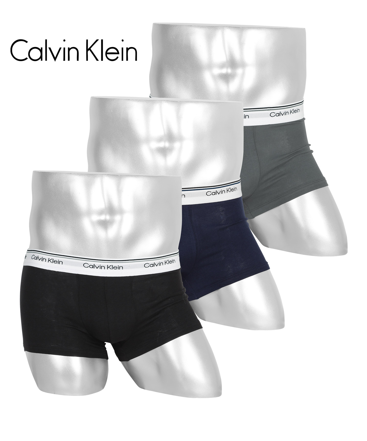 Calvin Klein（カルバン・クライン） 下着 ボクサーパンツ 3枚 セット