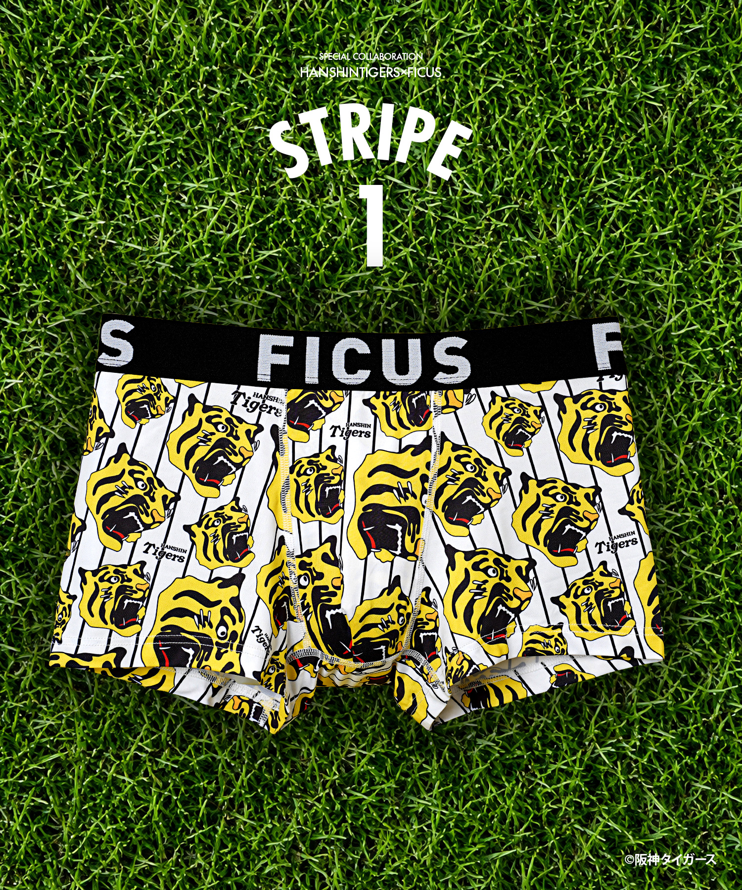 FICUS（フィークス） 阪神タイガース グッズ ボクサーパンツ メンズ