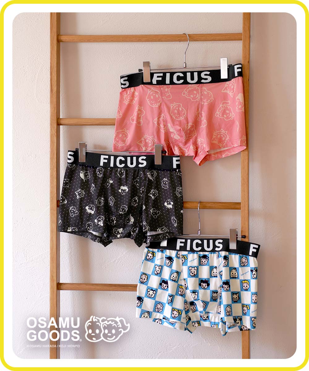 FICUS（フィークス） ボクサーパンツ オサムグッズ メンズ 下着 紳士