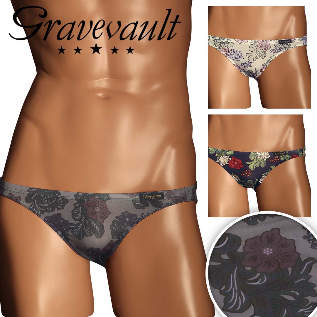 Gravevault（グレイブボールト） ビキニ パンツ メンズ 下着 紳士