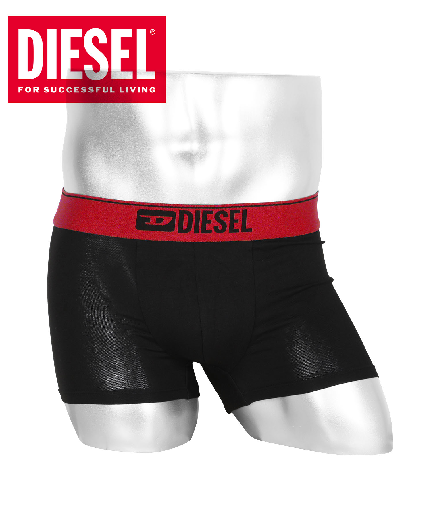 洗練されたデザイン DIESEL 5パック ボクサーパンツ XXL DIESEL（ディーゼル） ボクサーパンツ メンズ ローライズ 男性下着