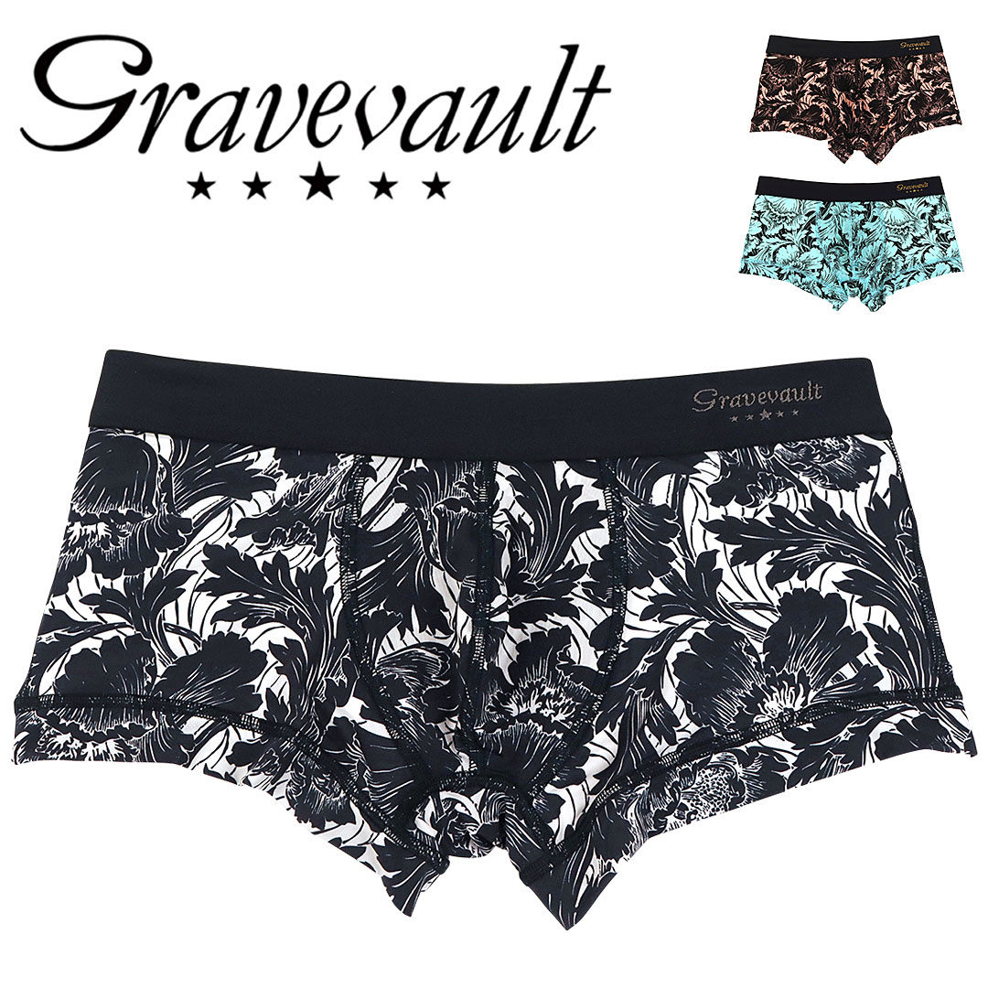 Gravevault（グレイブボールト） ボクサーパンツ メンズ 男性下着