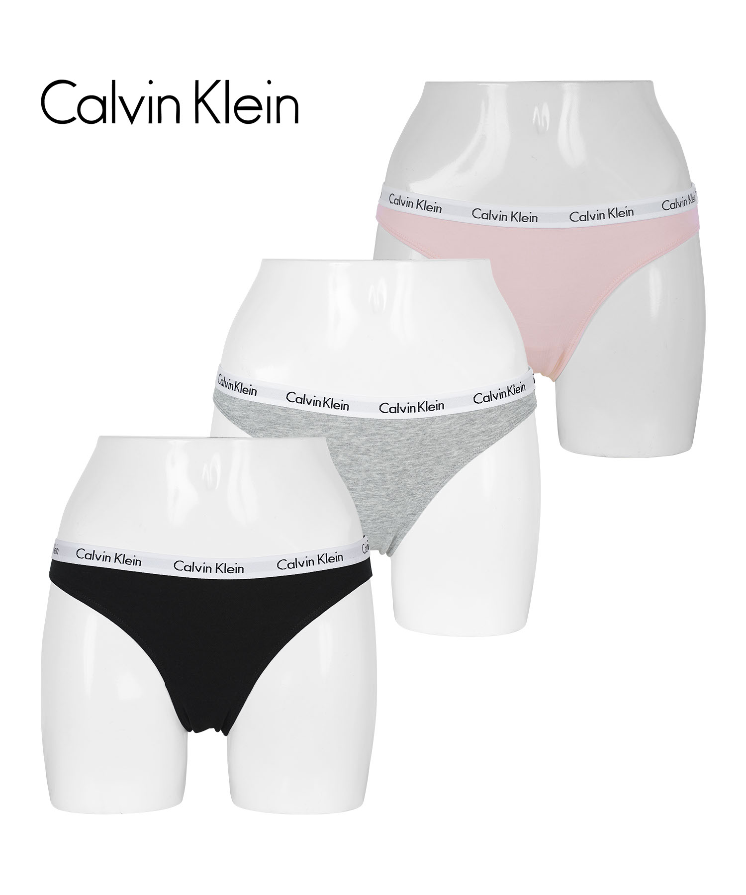 Calvin Klein（カルバン・クライン） 下着 レディース ショーツ 3枚