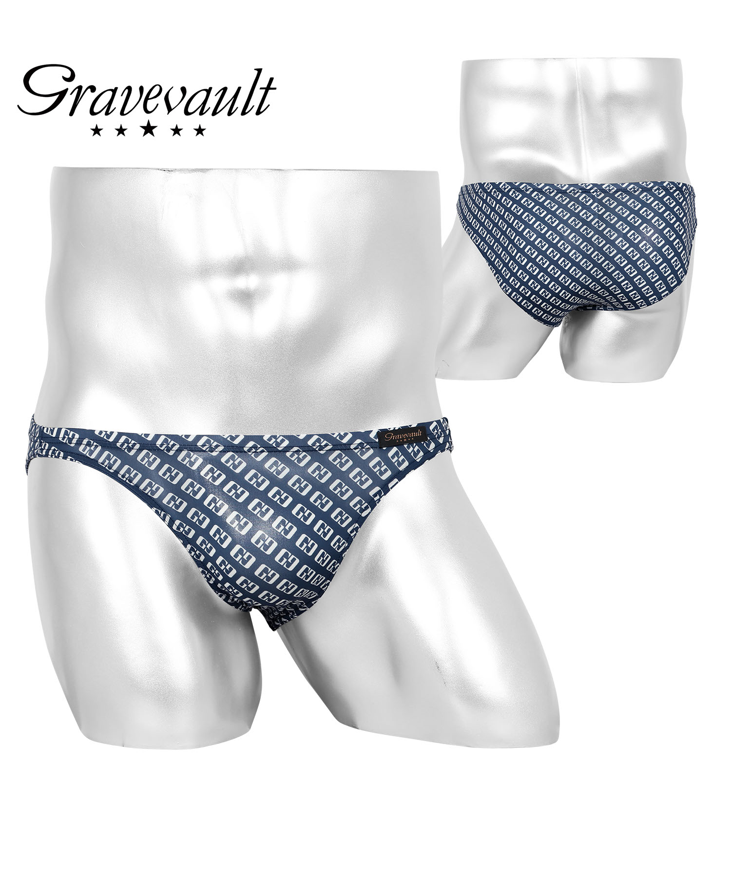 12（メンズビキニパンツ）（色：グレー系）｜下着、靴下、部屋着
