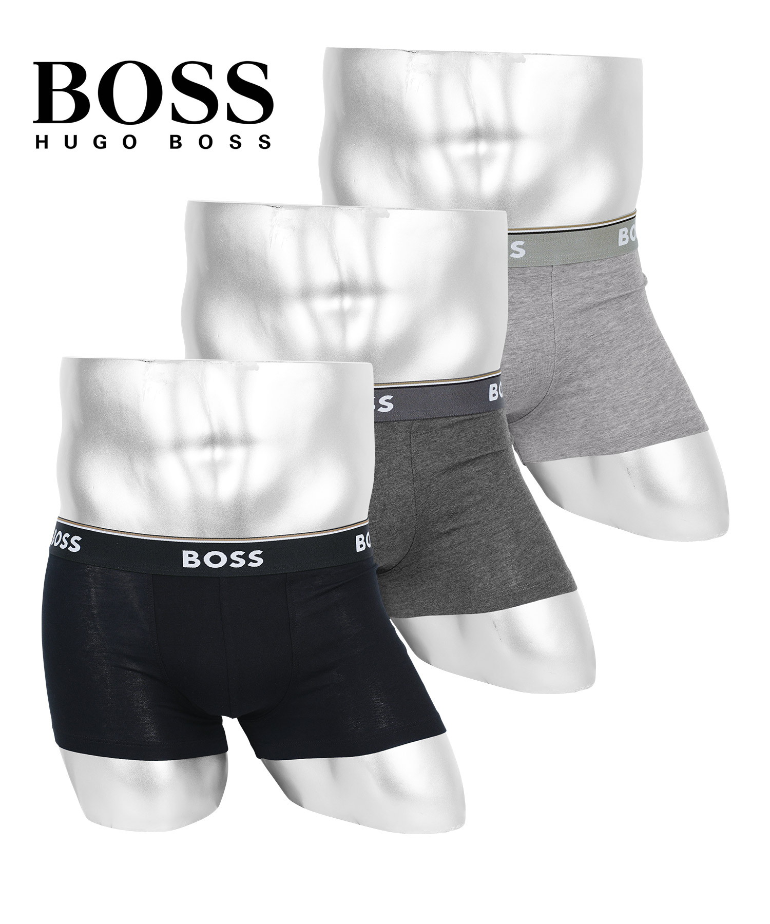 HUGO BOSS（ヒューゴ・ボス） ボクサーパンツ 3枚セット メンズ 男性