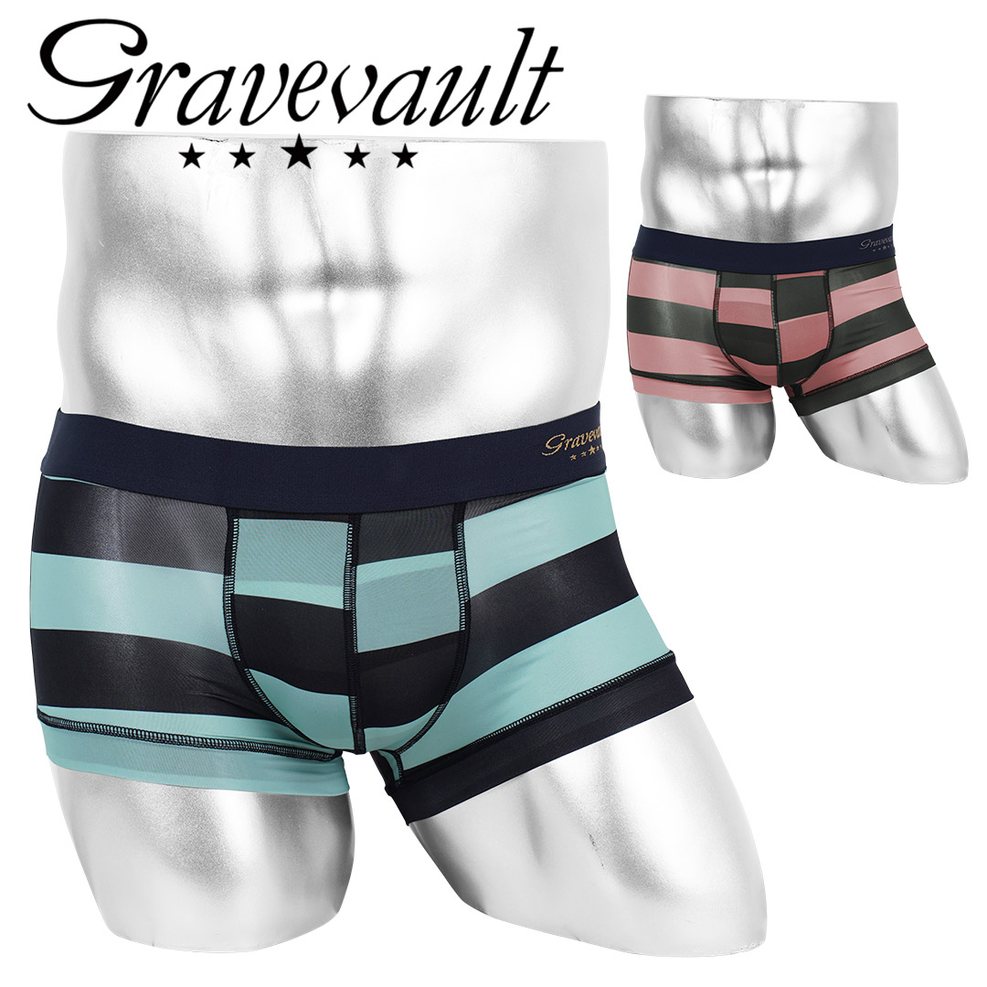 Gravevault（グレイブボールト） ボクサーパンツ メンズ ローライズ