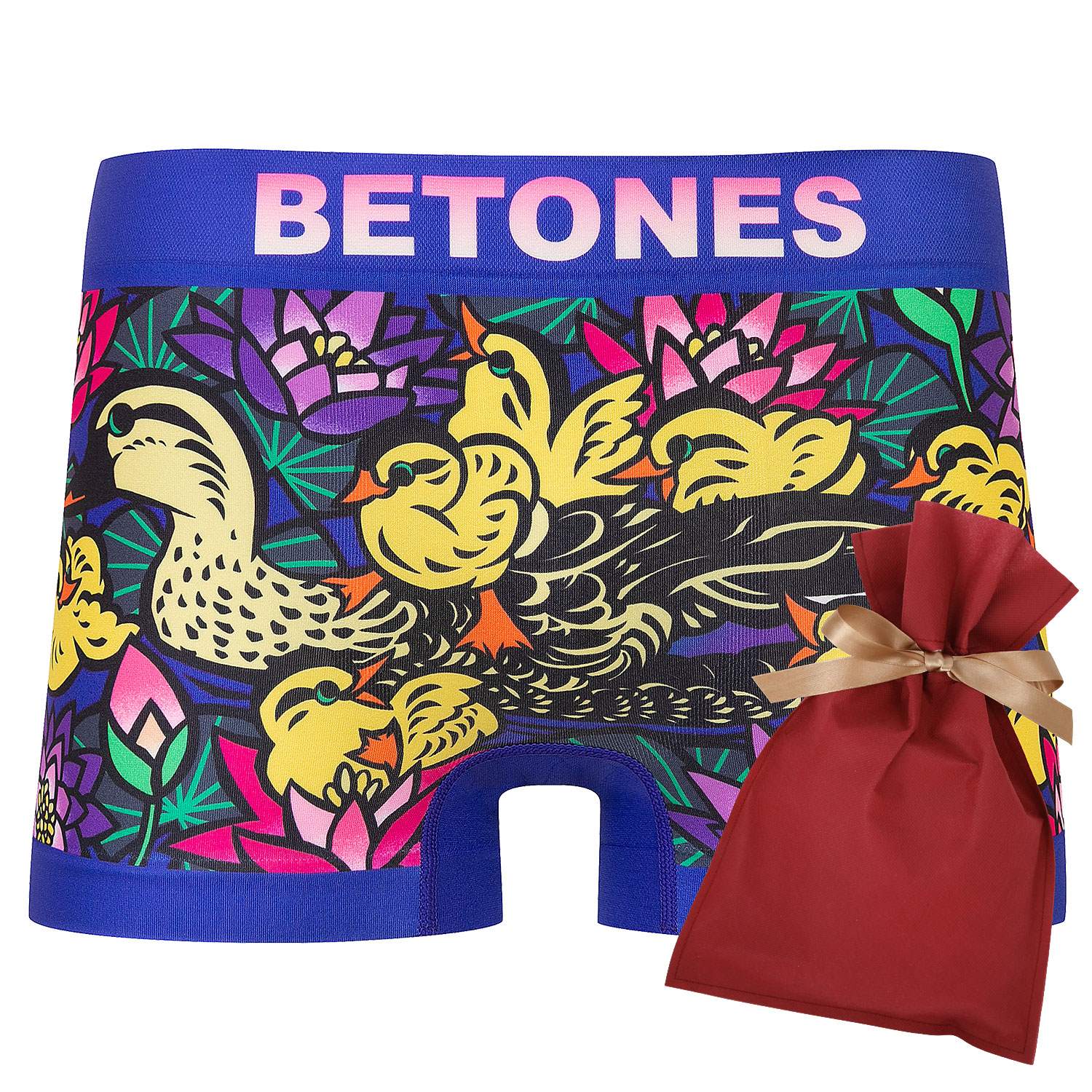 [メンズフリー] betones ボクサーパンツ アニマル デザイン 4枚 BETONES ボクサーパンツ トランクス ビトーンズ メンズ ANIMAL4