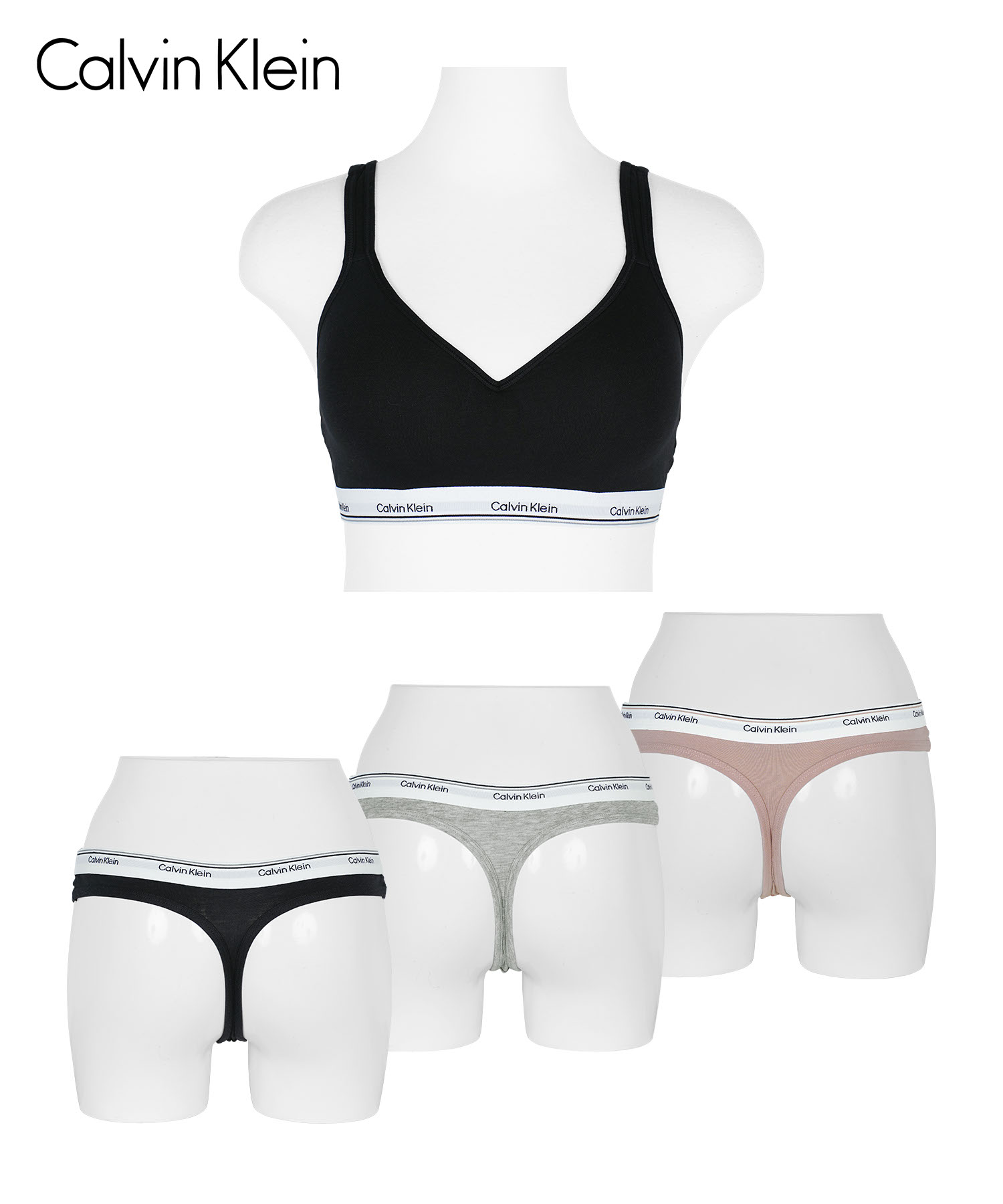 【試着のみ】カルバンクライン CK ベビーTシャツ ブラセット Calvin Klein（カルバン・クライン） スポーツブラ T-SHIRT BRALETTE T